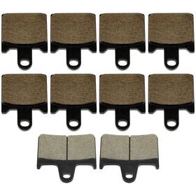 Mp242aa2009 Caltric Front And Rear Brake Pads For Kawasaki Zx14r Ninja Zx-14r Zx1400 Abs 2012-2017