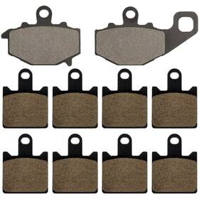 Mp242aa2014 Caltric Front And Rear Brake Pads For Kawasaki Zx6r Zx-6r Ninja Zx600 2007-2012
