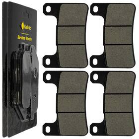 43082-0182 Caltric Mp243 Front Brake Pads For Kawasaki Zx1000 Ninja H2 Sx Se 2018-2023 /