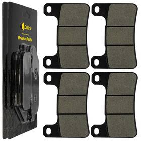 Mp243aa2001 Caltric Front Brake Pads For Suzuki Gsxr600 Gsx-r600 2004 2005 2006 2007 2008 2009 2010