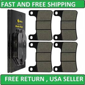 Mp243aa2003 Caltric Front Brake Pads For Suzuki Gsxr1000 Gsx-r1000 2004 2005-2011