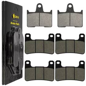Mp243aa2009 Caltric Front And Rear Brake Pads For Suzuki Gsxr600 Gsx-r600 2004 2005