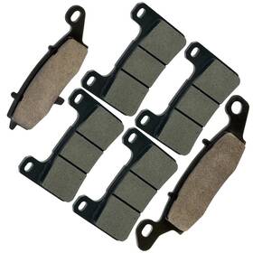 Mp243aa2013 Caltric Front And Rear Brake Pads For Suzuki Vzr1800 Vzr1800r Boulevard M109r M109r2 06-16