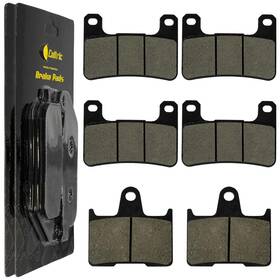 Mp243aa2016 Caltric Front And Rear Brake Pads For Suzuki Gsxr1000 Gsx-r1000 2004-2006 K4 Models Only
