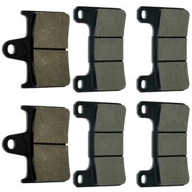 Caltric Mp243aa2018 Front And Rear Brake Pads For Suzuki Gsx-r750 Gsxr750 Gsx-r750x 2004 2005