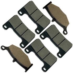 Caltric Mp243aa2024 Front And Rear Brake Pads For Suzuki Gsx-r750 Gsxr750 Gsx R750 2006-2009
