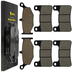 Mp243aa2025 Caltric Front Rear Brake Pads For Suzuki Gsx1300r Gsx 1300r Hayabusa 2008-2012