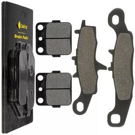 Mp249aa2007 Caltric Front And Rear Brake Pads For Kawasaki Kx85 Kx100 98-2020 / 43082-1196 43082-1205