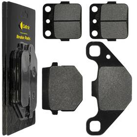 Mp249aa2010 Caltric Front And Rear Brake Pads For Kawasaki Kx80 Big Wheel 1988 1989 1990 91 92 93 1994