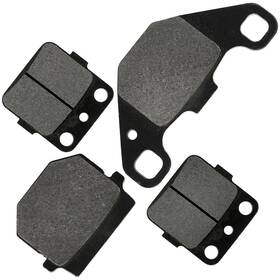 Caltric Mp249aa2011 Front And Rear Brake Pads For Kawasaki Kx80 Big Wheel / 1988-1996