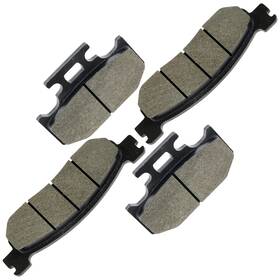 Mp255aa2002 Caltric Front Rear Brake Pads For Yamaha Xt250 2008 2009 2010 2011 2012-2020
