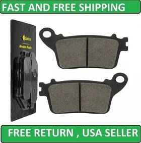 69100-47820 Caltric Mp258aa1001 Rear Brake Pads For Suzuki Gsx-r750 Gsxr750 Gsx R750 2011-2019 /