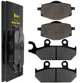 Mp261aa2002 Caltric Front And Rear Brake Pads For Yamaha Xt600e 89 90 91 92 93 94 95 96 97 98 99 00-03