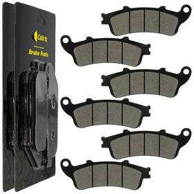 Mp262aa2006 Caltric Front And Rear Brake Pads For Honda Vfr800 Vfr800a Interceptor 800 Abs 2002-2005