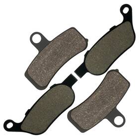 Mp268aa2004 Caltric Front Rear Brake Pads For Harley Davidson Flstf Fat Boy 2008-2014