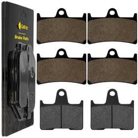 Mp271aa2003 Caltric Front And Rear Brake Pads For Yamaha Xp500 Xp500a Tmax 500 2015-2016
