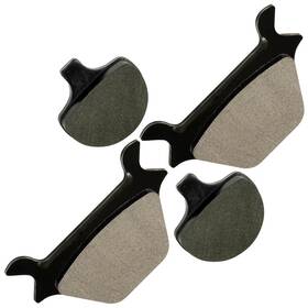 Mp276aa2012 Caltric Front And Rear Brake Pads For Harley Davidson Fxst Fxstc Softail 1985-1999