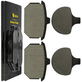 Mp276aa2022 Caltric Front And Rear Brake Pads For Harley Davidson Xlh1100 Sportster 1100 1986-1987