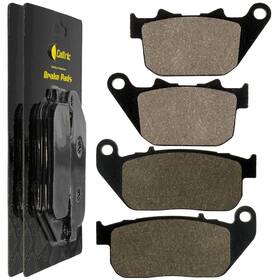 Mp277aa2005 Caltric Front Rear Brake Pads For Harley Davidson Xl883c Sportster 883 Custom 2004-2013