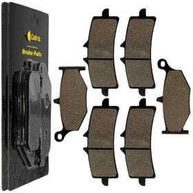 Caltric Mp279 Mp279 Mp291 Front And Rear Brake Pads For Suzuki Gsx-r600 Gsx-r750 Gsx-r1000 2006-2009
