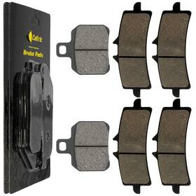 Mp279aa2024 Caltric Front And Rear Brake Pads For Aprilia Rsv4 Factory Aprc Abs 2009-2016