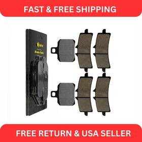 Mp279aa2027 Caltric Front And Rear Brake Pads For Ducati Street Fighter S 848 2012-2016