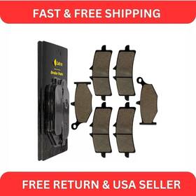 Mp279aa2038 Caltric Front And Rear Brake Pads For Suzuki Gsx1300r Gsx 1300r Hayabusa 2013-2017