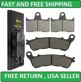 Mp282aa2001 Caltric New Front Rear Brake Pads For Harley Davidson Xl883l Sportster Super Low
