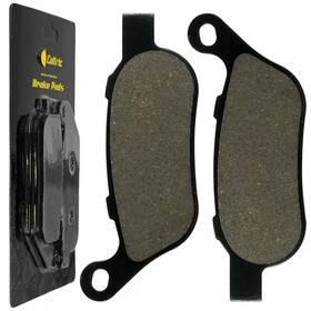 Mp287aa1006 Caltric Rear Brake Pads For Harley Davidson Fxdb Dyna Street Bob 2008-2017