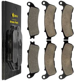 Mp290aa2016 Caltric Front And Rear Brake Pads For Honda Nt700v Deauville 2010