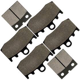 Mp293aa2005 Caltric Front Rear Brake Pads For Bmw K1200rs 2001-2007 / K1200gt K 1200gt 2003-2006