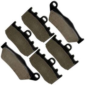 Mp293aa2007 Caltric Front Rear Brake Pads For Bmw R1200gs R 1200gs 2004-2012 Adventure Triple Black