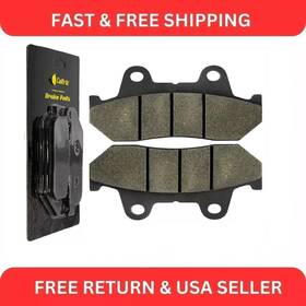 Mp296aa1002 Caltric Rear Brake Pads For Honda Gl1200i Gold Wing 1200 Interstate 1984-1987