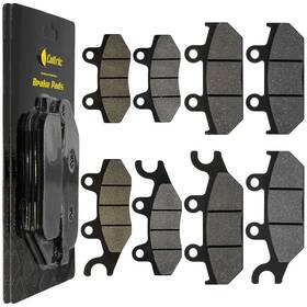 Yxe85 Caltric Mp311 Mp312 Mp104 Mp275 Front And Rear Brake Pads For Yamaha Yxm70 Viking 14-2024 Wolverine X2 19-24