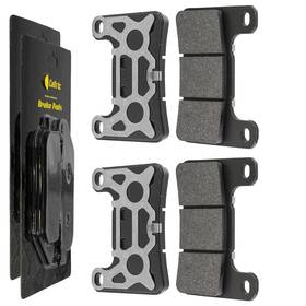 43082-0091 Caltric Mp345 Front Brake Pad Assembly For Kawasaki Ninja Zx-10r Zx1000 2008-2015/
