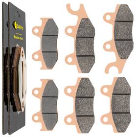 Caltric Sp103 Sp104 Sp140 Brake Pads For Yamaha Atv Yfz450 Yfz450r Yfz 450 Front Rear Brakes 2006-2017