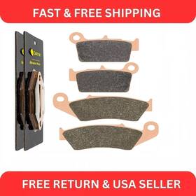 Sp118 Caltric Sp126 Brake Pads For Yamaha Wr250r Wr250f Wr400 Wr426 Wr450 Front Rear Brakes 1998-19