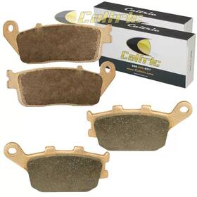 Sp161 Caltric Sp128 Front And Rear Brake Pads For Honda Vt1300ct Interstate 1300 2010-2016