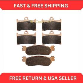 Sp153 Caltric Sp255 Front And Rear Brake Pads For Yamaha R1 Yzfr1 Yzf-r1 2002 2003