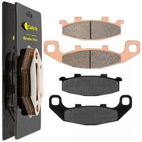 Mp208 Caltric Sp154 Front And Rear Brake Pads For Kawasaki Ex250 Ninja 250r 1987-2007