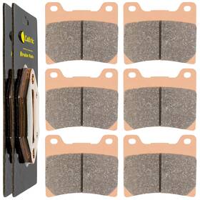 Sp159 Caltric Sintered Front And Rear Brake Pads For Yamaha Xvz1200 Venture Royale 1200 83-85