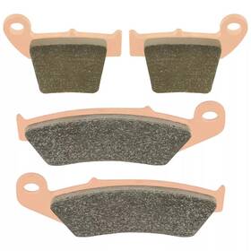 Sp126 Caltric Sp172 Front And Rear Sintered Brake Pads For Honda Crf250 Crf250r Crf250x 2004-2018
