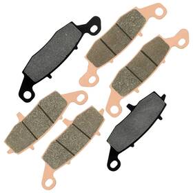 Mp274 Caltric Sp187 Sp191 Front And Rear Brake Pads For Kawasaki Vulcan 1600 Nomad Vn1600 Vn 2005-08