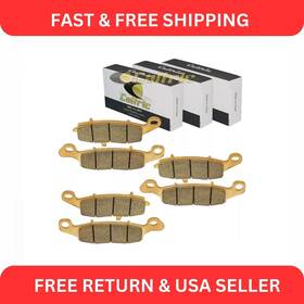 Sp191 Caltric Sp187 Front And Rear Brake Pads For Kawasaki Zr-7s Zr7s Zr750 Zr 750 2000-2005