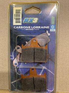 2813rx Carbone Lorraine Brake Pads Kawasaki Zx7r Suzuki Gsxr600 Gsx Ebc Fa254