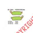 Vd-156 Cb400ss Metallic Brake 2008 Vesrah 3jl Honda Front Pads Sintered Se