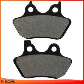 Ze128849le Cciyu Front Carbon Fiber Brake Pads For Harley Davidson Fatboy Efi Flstfi
