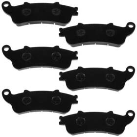 Hu1849mp122lr Celox Front Rear Brake Pads For Honda Gl1800 Gold Wing 1800 2001-20146