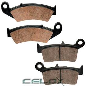 Hu2598mp127lr Celox Front Rear Brake Pads For Suzuki Rm125 1996 1997 1998 1999 2000 2001 2002-2005