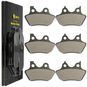 Hu3434mp136lr Celox Front Rear Brake Pads For Harley Davidson Flhtcui 1450 Ultra Classic 2005 2006